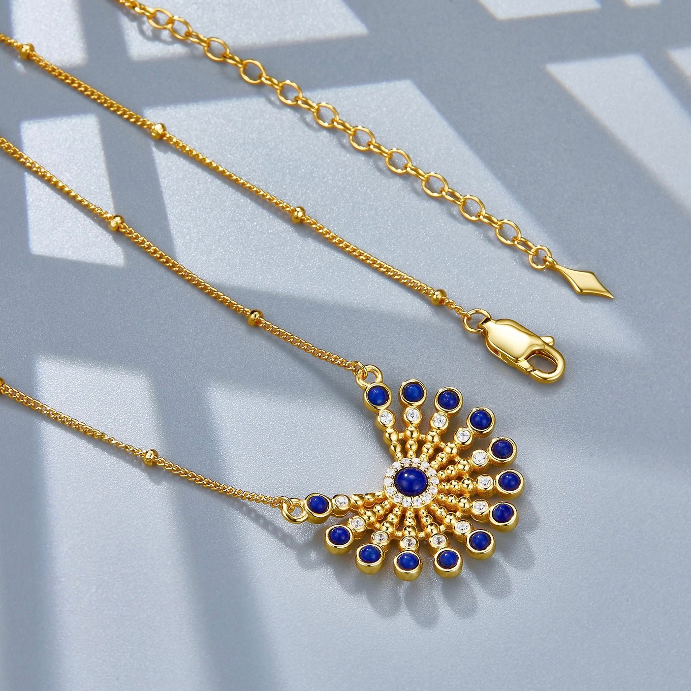 Solstice Medallion Necklace - Pure Gems & Stones Store: Awakened Days