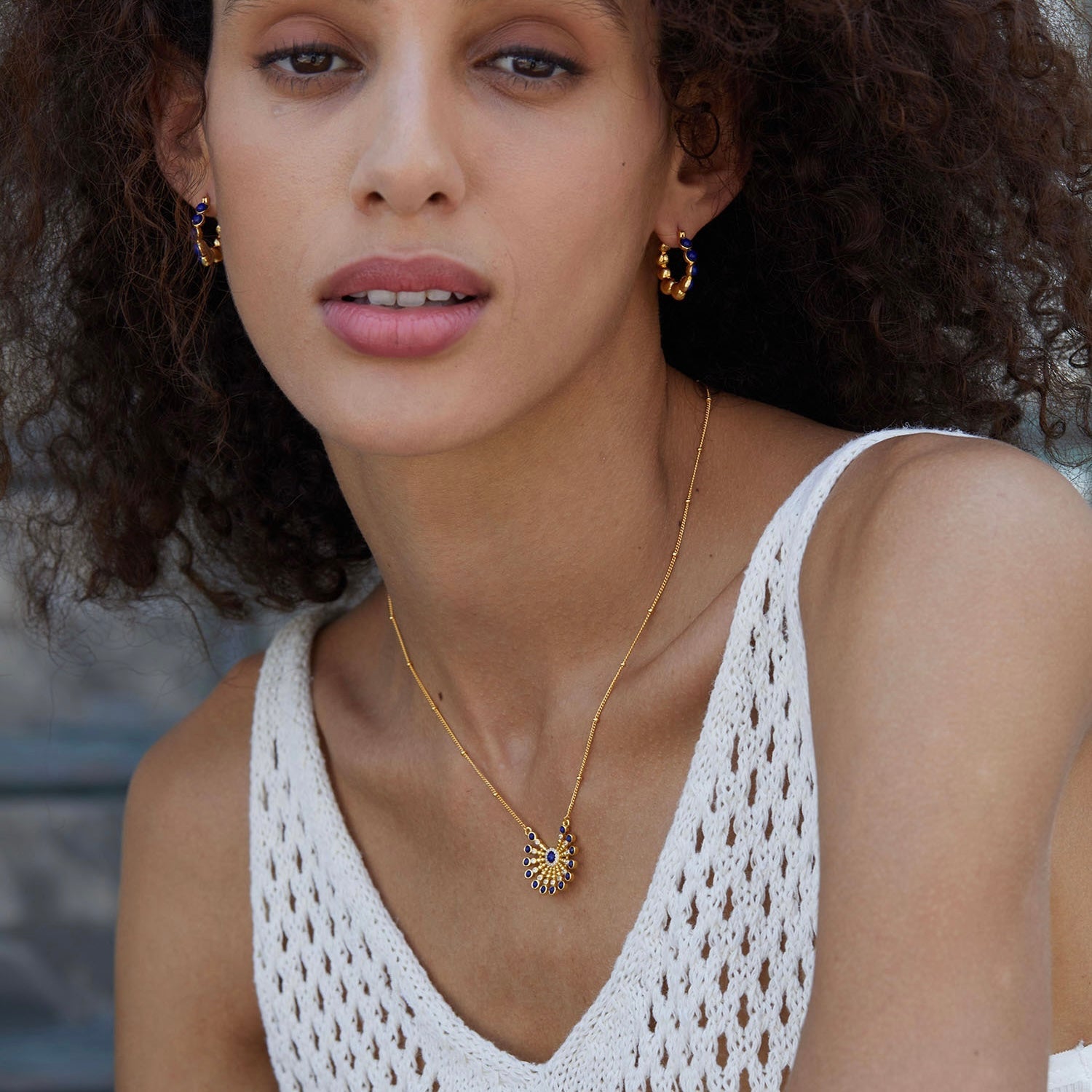 Solstice Medallion Necklace - Pure Gems & Stones Store: Awakened Days