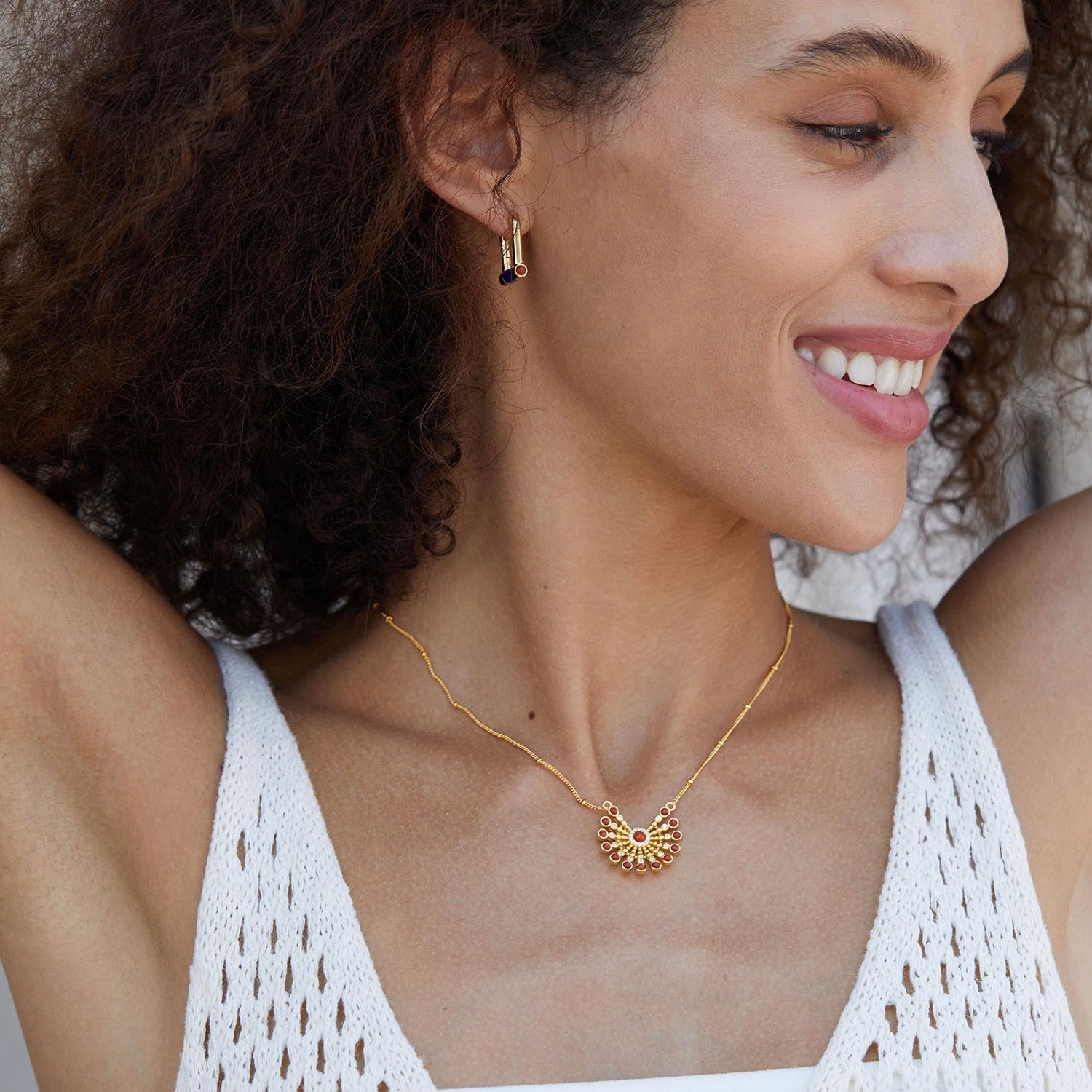 Solstice Medallion Necklace - Pure Gems & Stones Store: Awakened Days