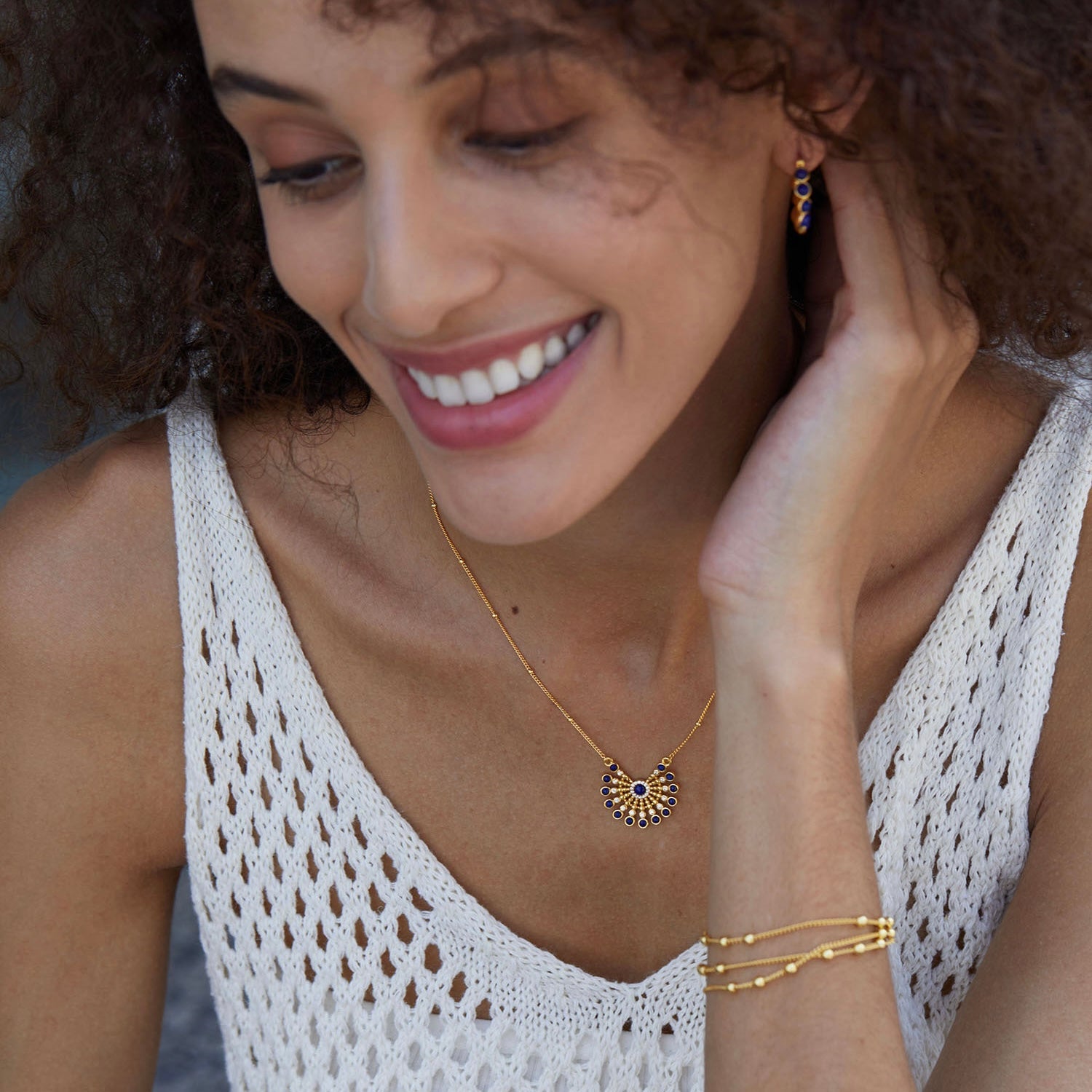 Solstice Medallion Necklace - Pure Gems & Stones Store: Awakened Days