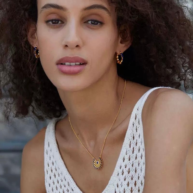 Solstice Medallion Necklace - Pure Gems & Stones Store: Awakened Days