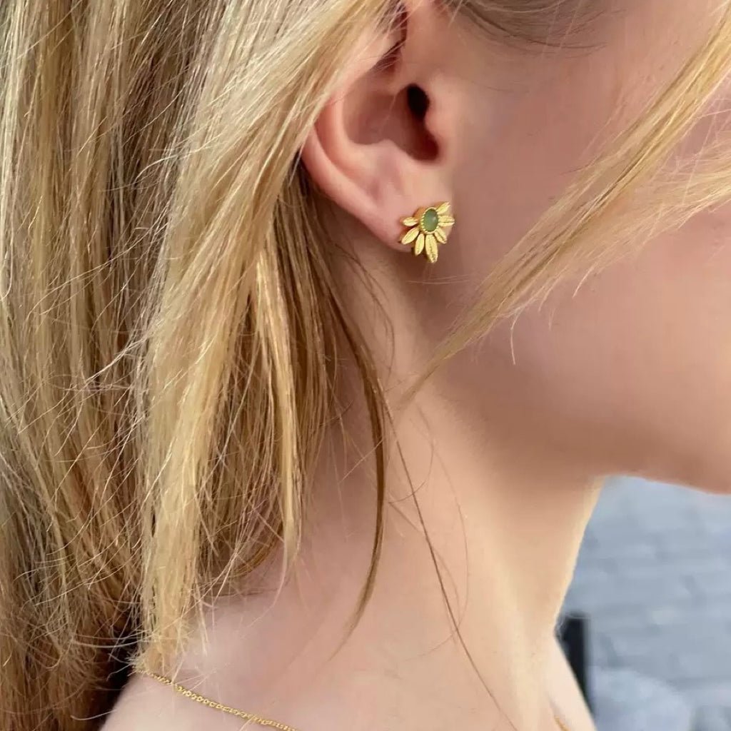 Songe de Marguerite Earrings - Pure Gems & Stones Store: Awakened Days