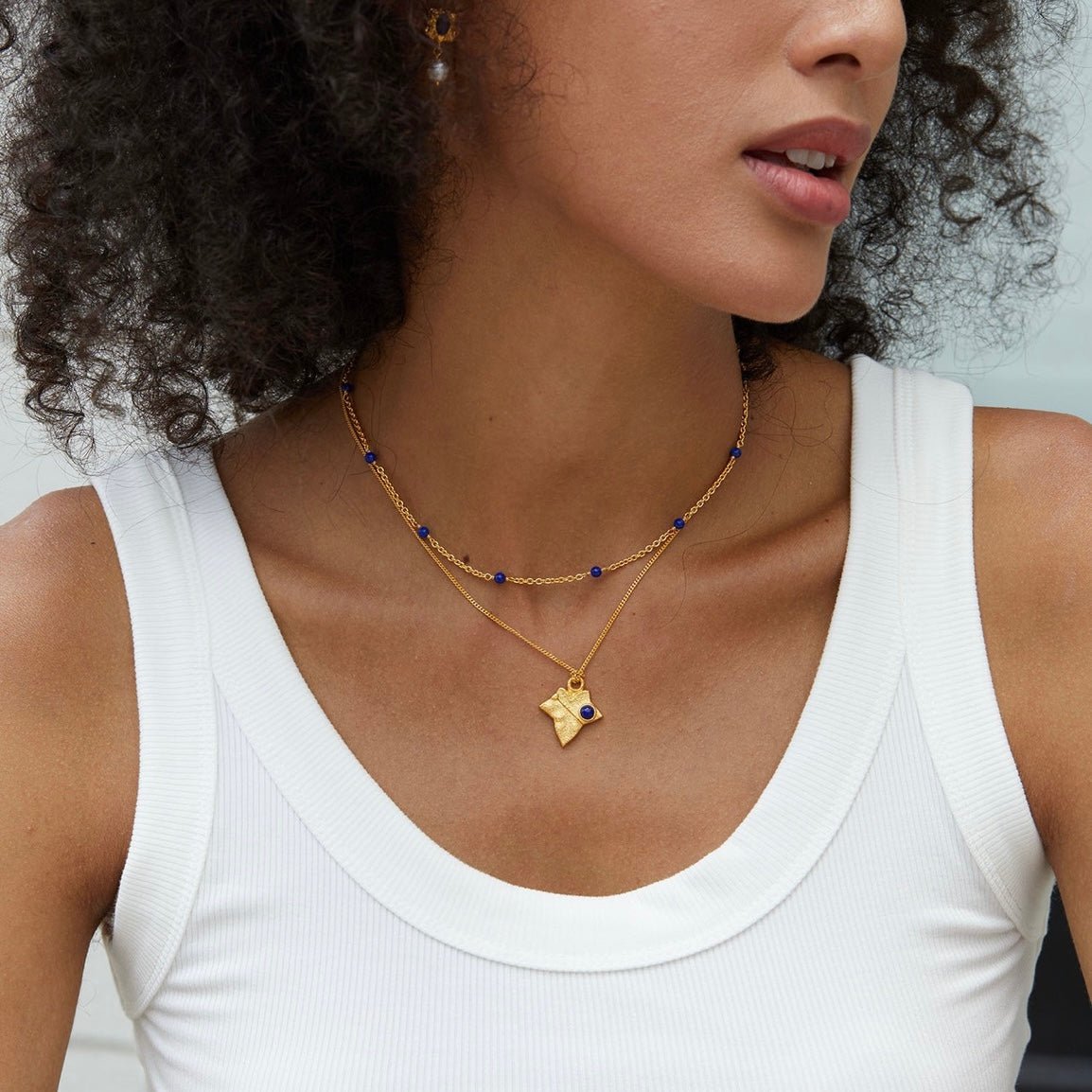 Star Fold Necklace - Pure Gems & Stones Store: Awakened Days