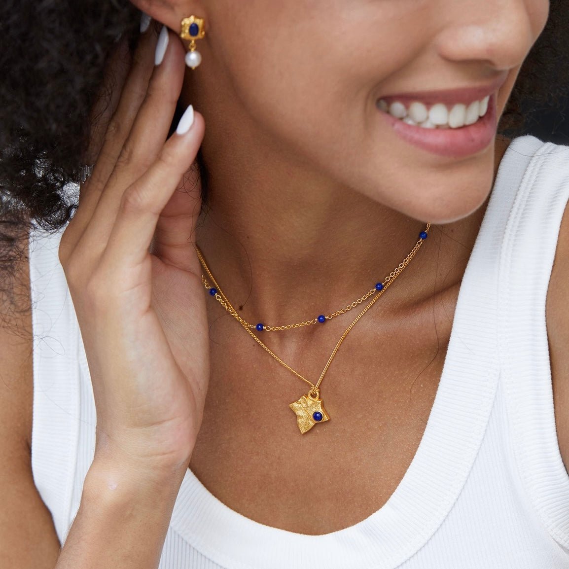 Star Fold Necklace - Pure Gems & Stones Store: Awakened Days