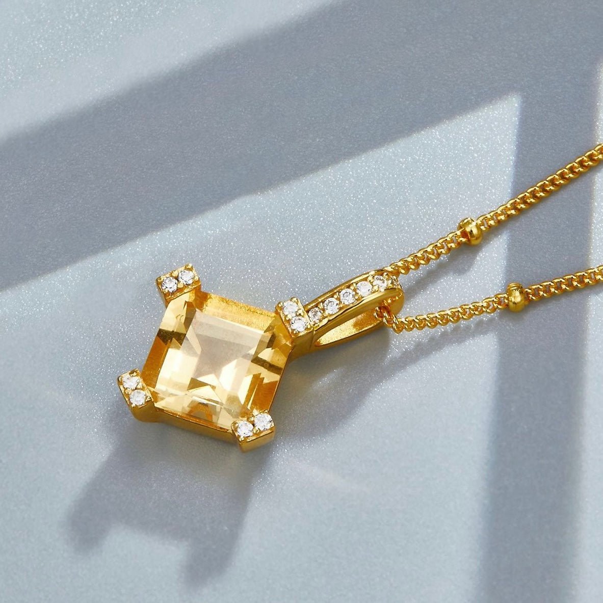 Stellar Frame Necklace - Pure Gems & Stones Store: Awakened Days