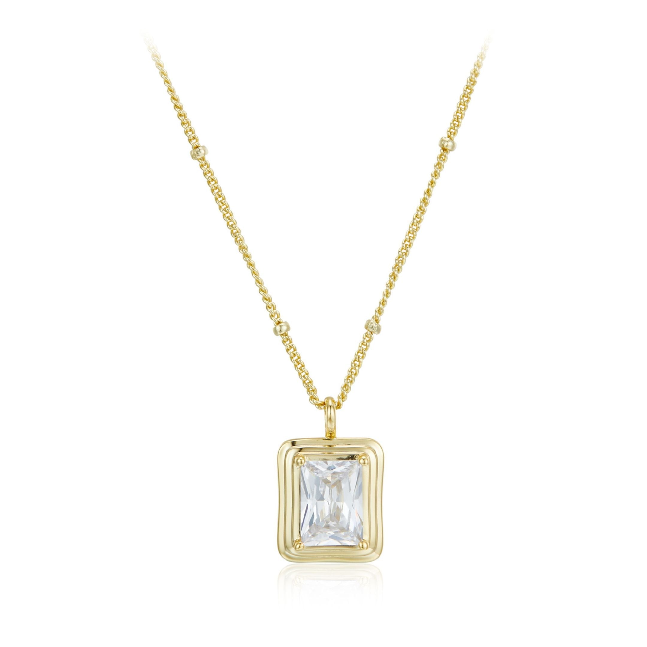 The Lucent Frame Necklace - Pure Gems & Stones Store: Awakened Days