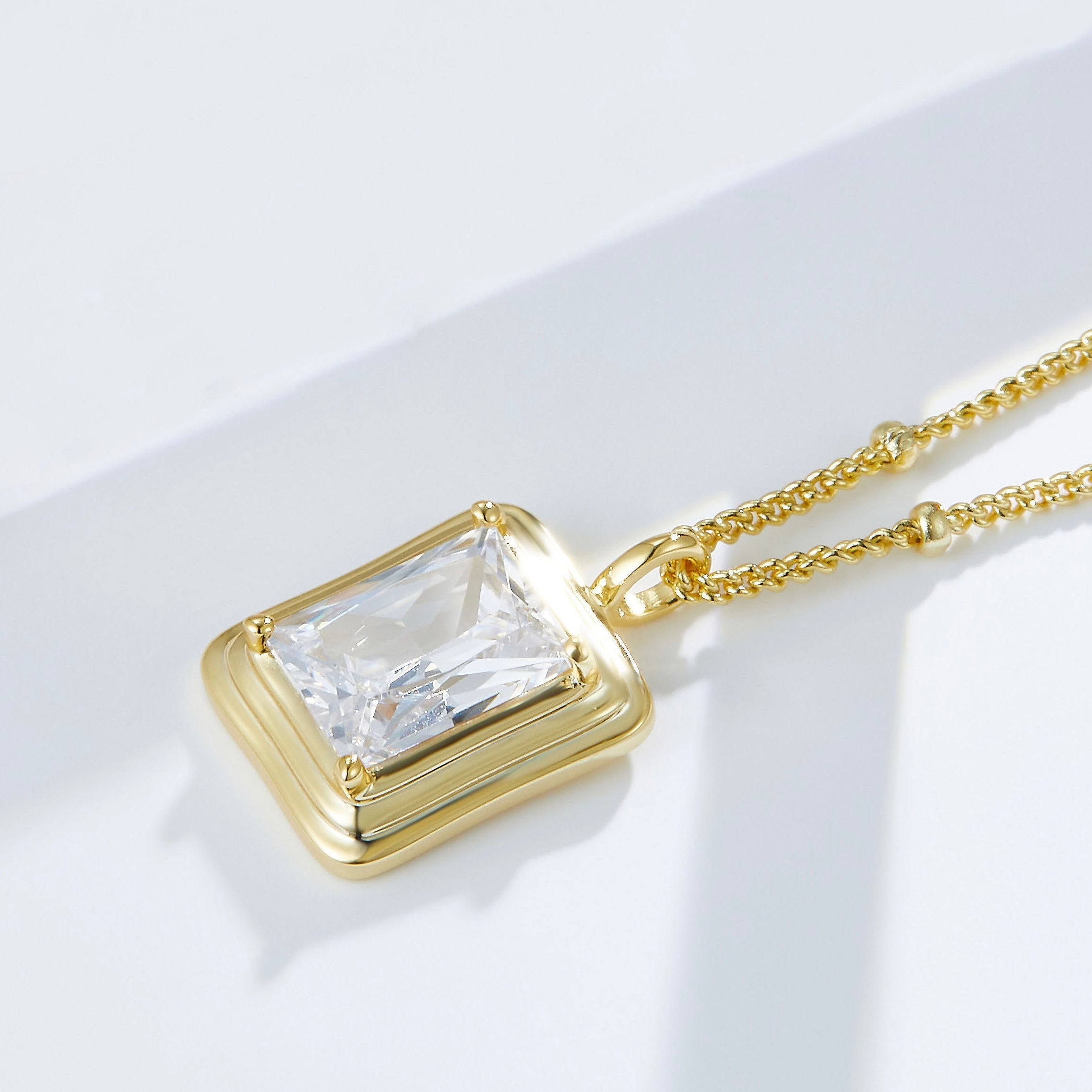 The Lucent Frame Necklace - Pure Gems & Stones Store: Awakened Days