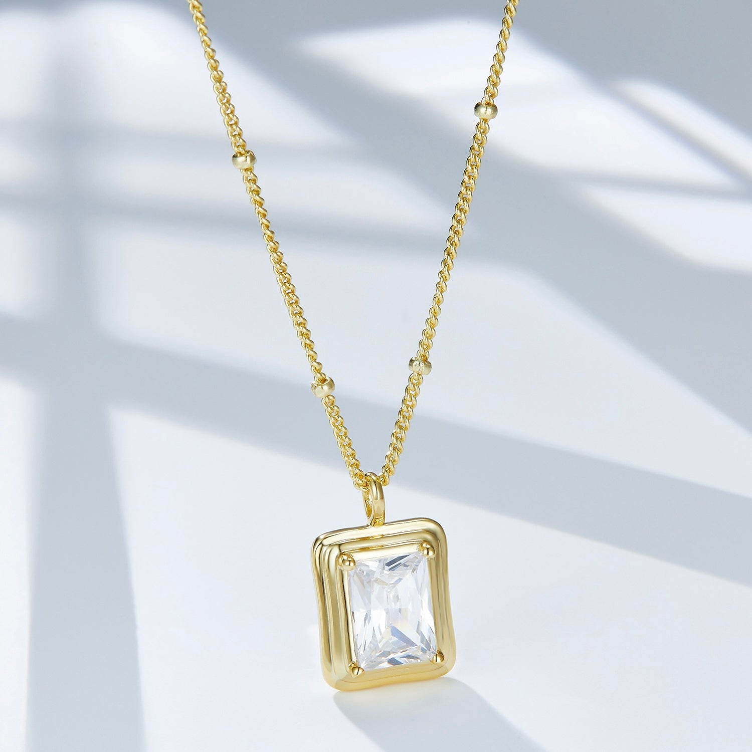 The Lucent Frame Necklace - Pure Gems & Stones Store: Awakened Days