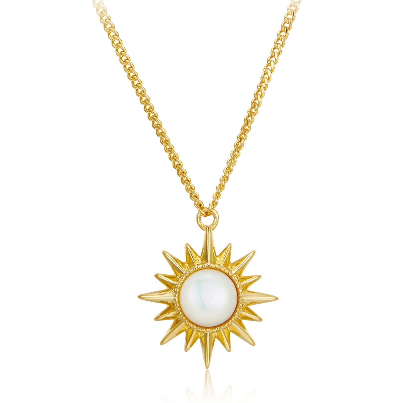 The Sun Medallion Necklace - Pure Gems & Stones Store: Awakened Days