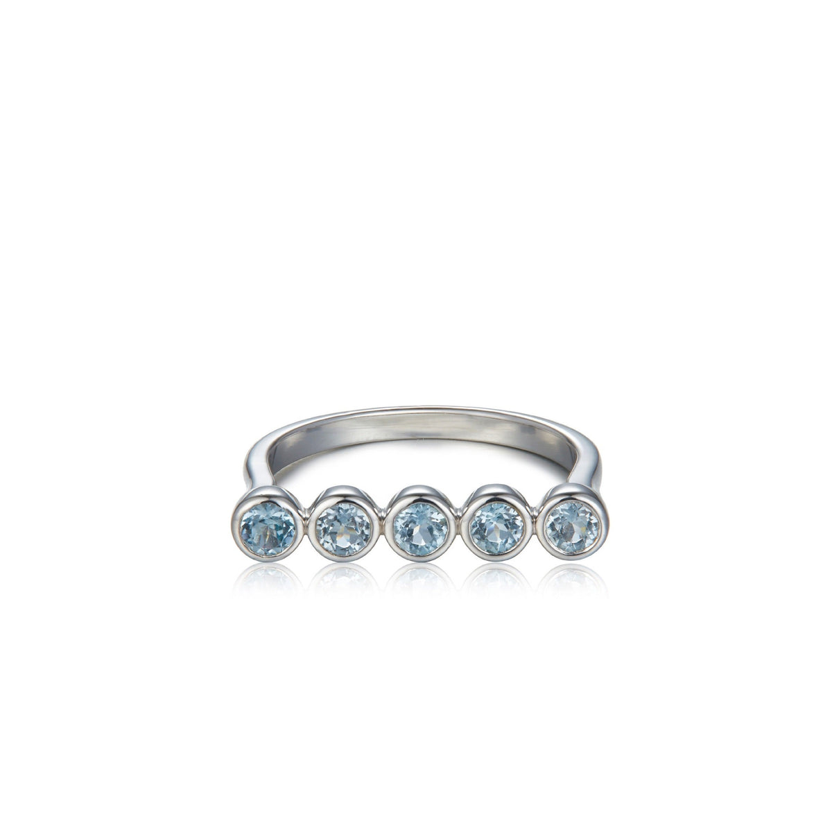 Timeline Blue Topaz Ring | Awakened Days