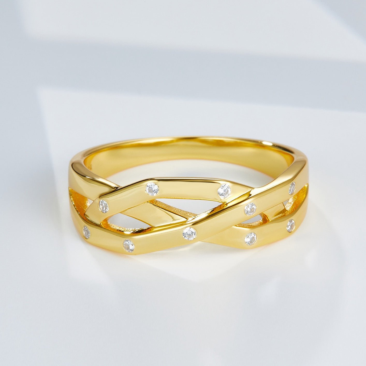 Trinity Orbit Ring - Pure Gems & Stones Store: Awakened Days