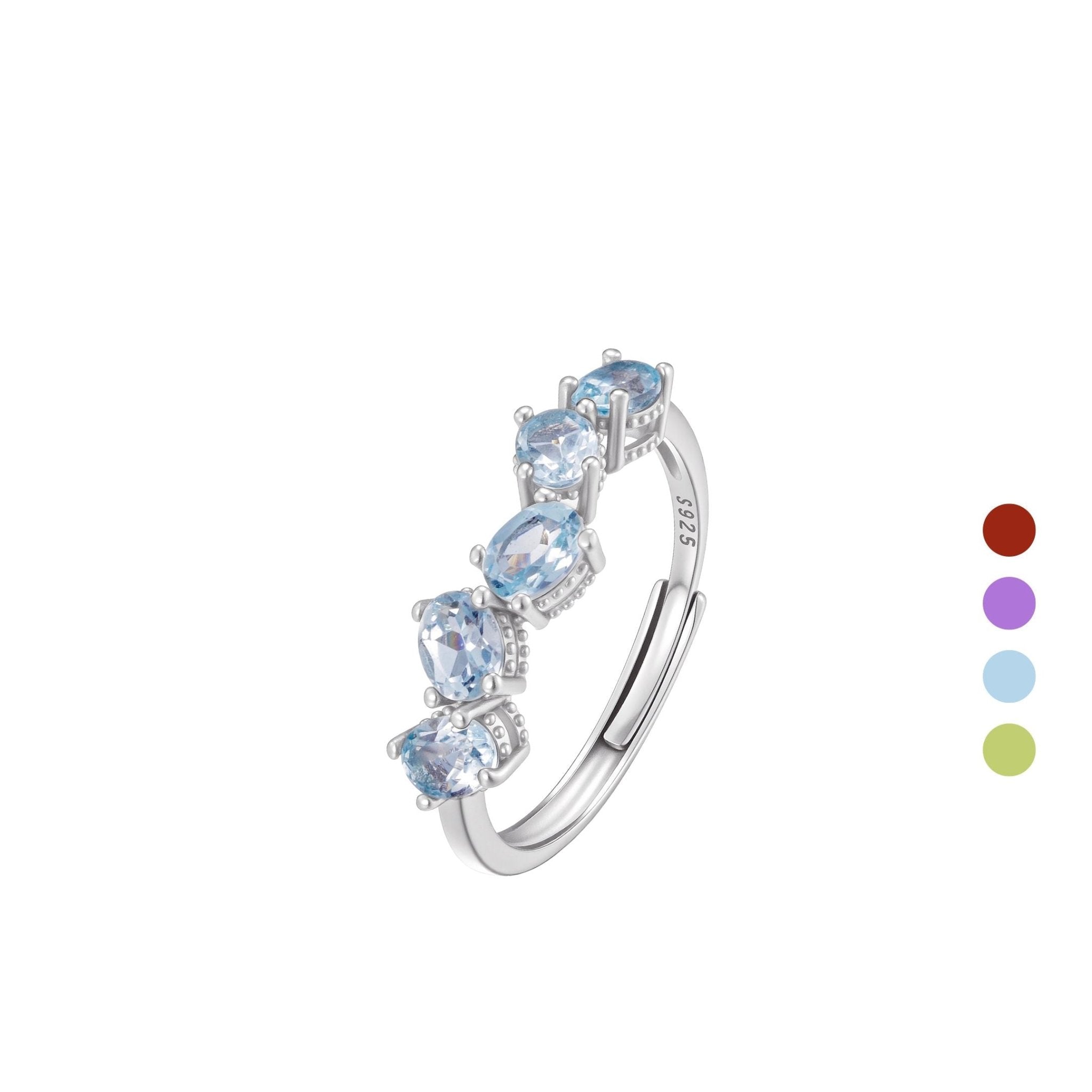 Wave Ring - Pure Gems & Stones Store: Awakened Days