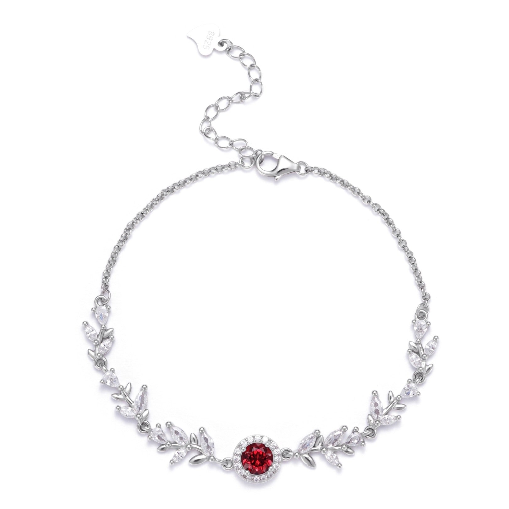 Wheatline Bracelet - Featuring Garnet - Pure Gems & Stones Store: Awakened Days